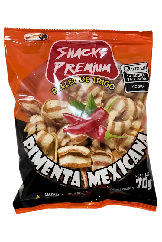 Pellet de trigo sabor pimenta mexicana